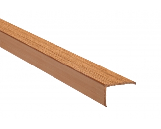 Perfil para remate de peldaños Novopeldaño Astra Nori 25x40X2500MM