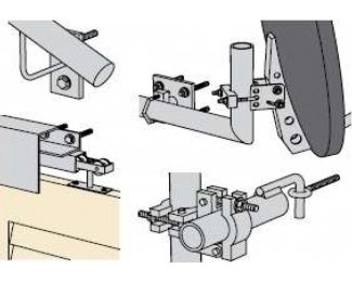 Cubo atornillado de carga extrema Eco-Fix L para cargas pesadas en SATE 80/140/280mm