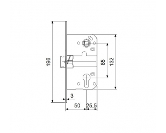 Cerradura AGB Evolution B011035006
