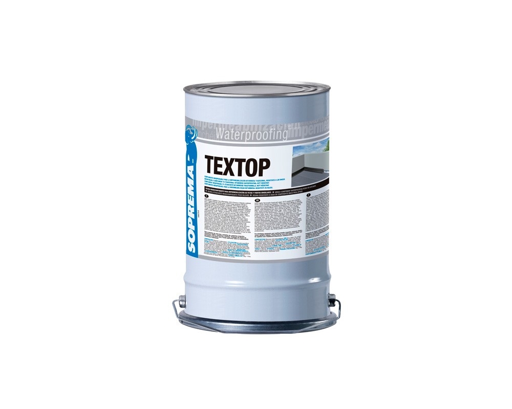 Resina de impermeabilización líquida Soprema Textop bote 15kg