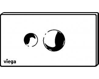 Pulsador de inodoro Visign for Style 10 Viega 8315.1