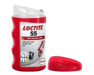 Hilo sellador de tuberías Loctite 55 rollo 160m