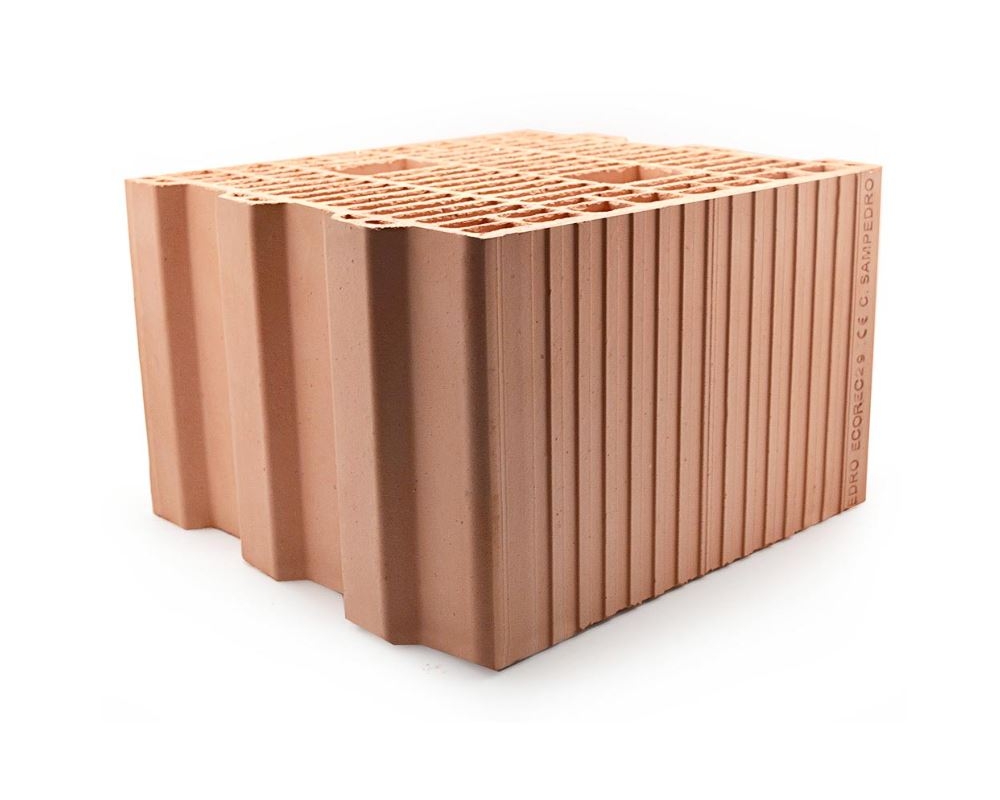 Pieza de arcilla ECOrec 29 térmico 300x290x199mm