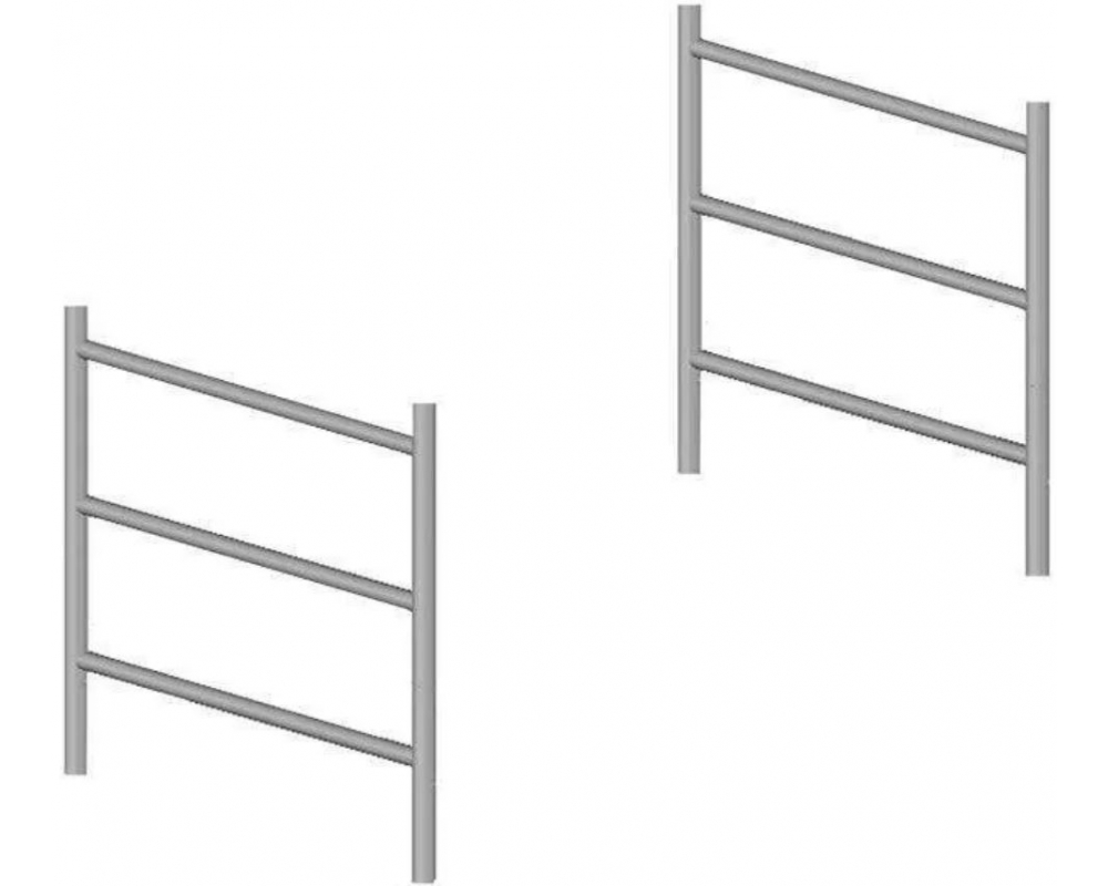 Andamio modular de aluminio Svelt Millenium TMILLS60D3 - Módulo D3