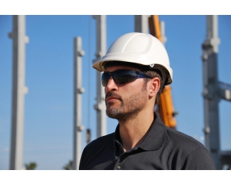 Gafas de seguridad oscuras FLASH Eagle FLSUNHW