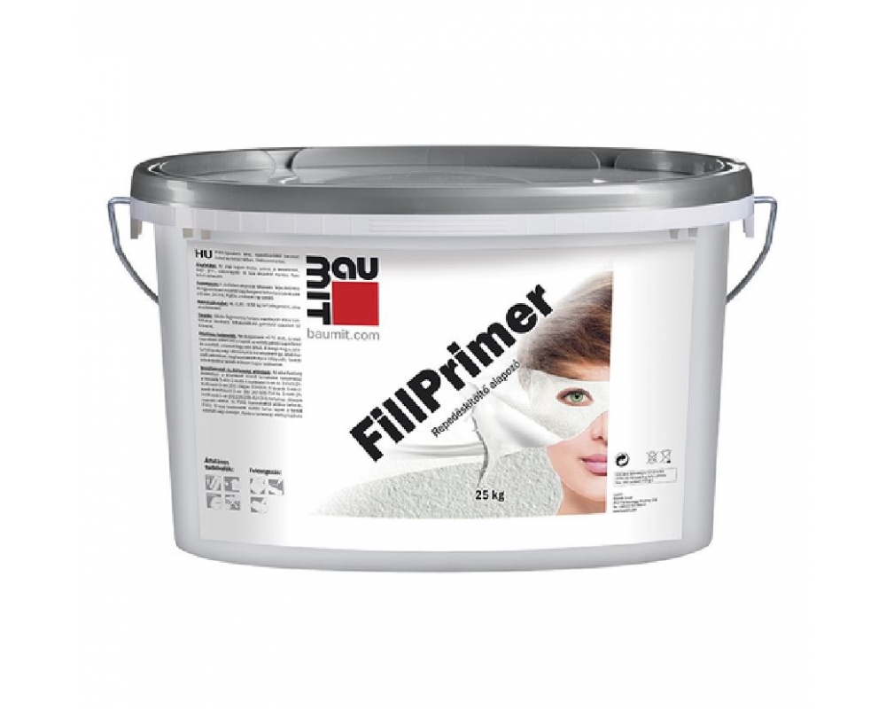 Imprimación relleno de grietas hasta 0,5mm Baumit FillPrimer bote 25kg