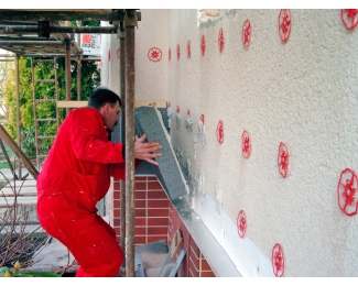 Fijación mecánica invisible Baumit StarTrack Red