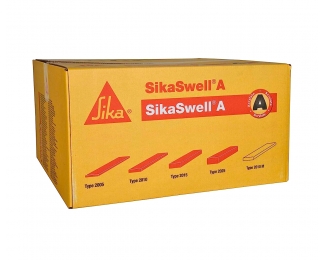 Perfil hinchable hidrofílico para sellado de juntas SikaSwell A 2010 caja 10m