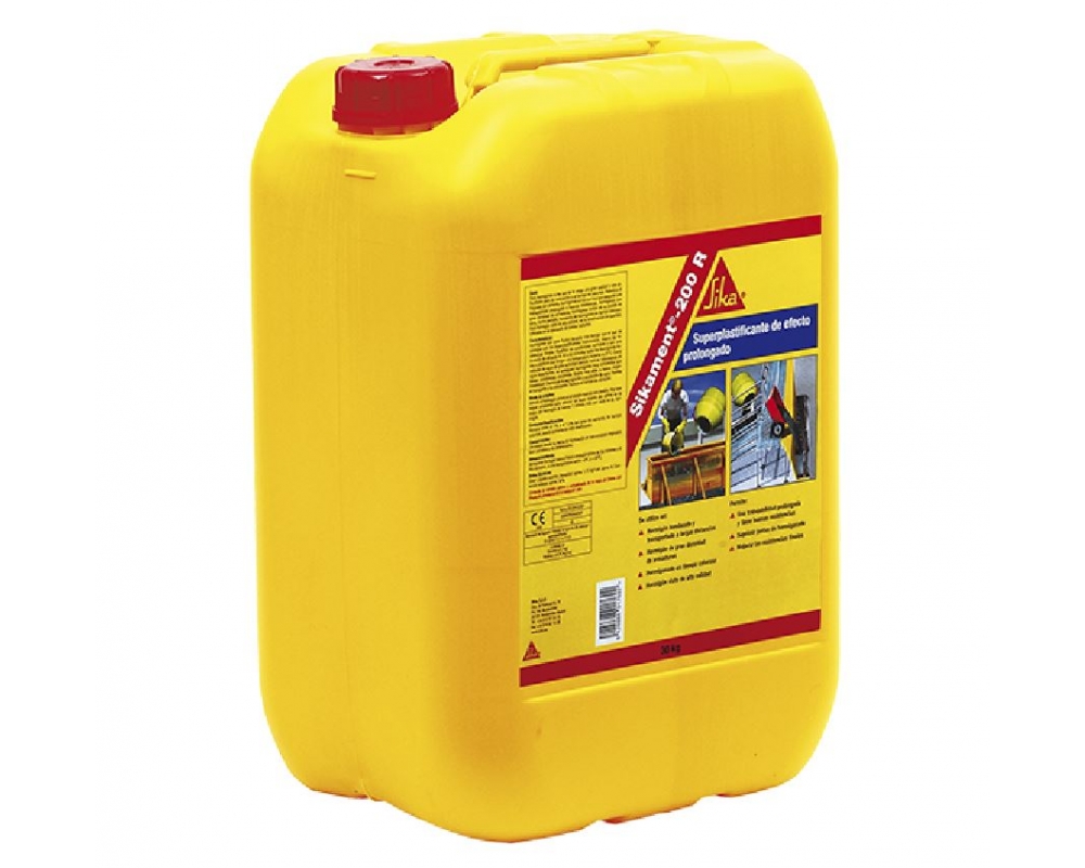 Superplastificante de efecto prolongado SikaPlast 200 R garrafa 25kg