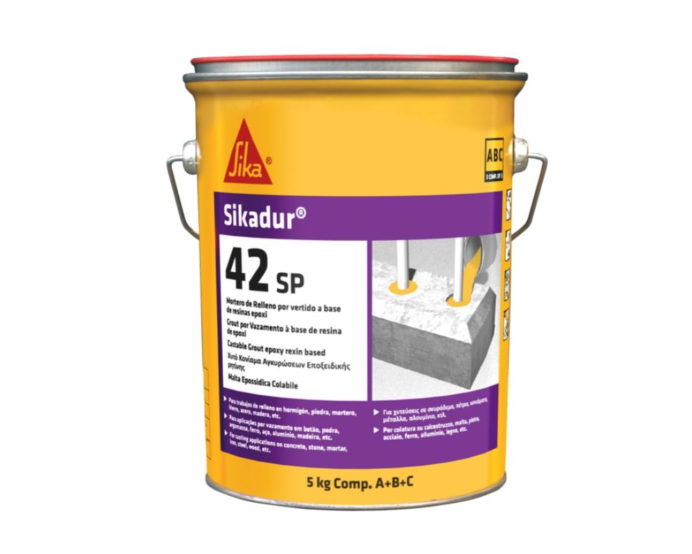 Mortero autonivelante Sikadur 42 SP bote 5kg