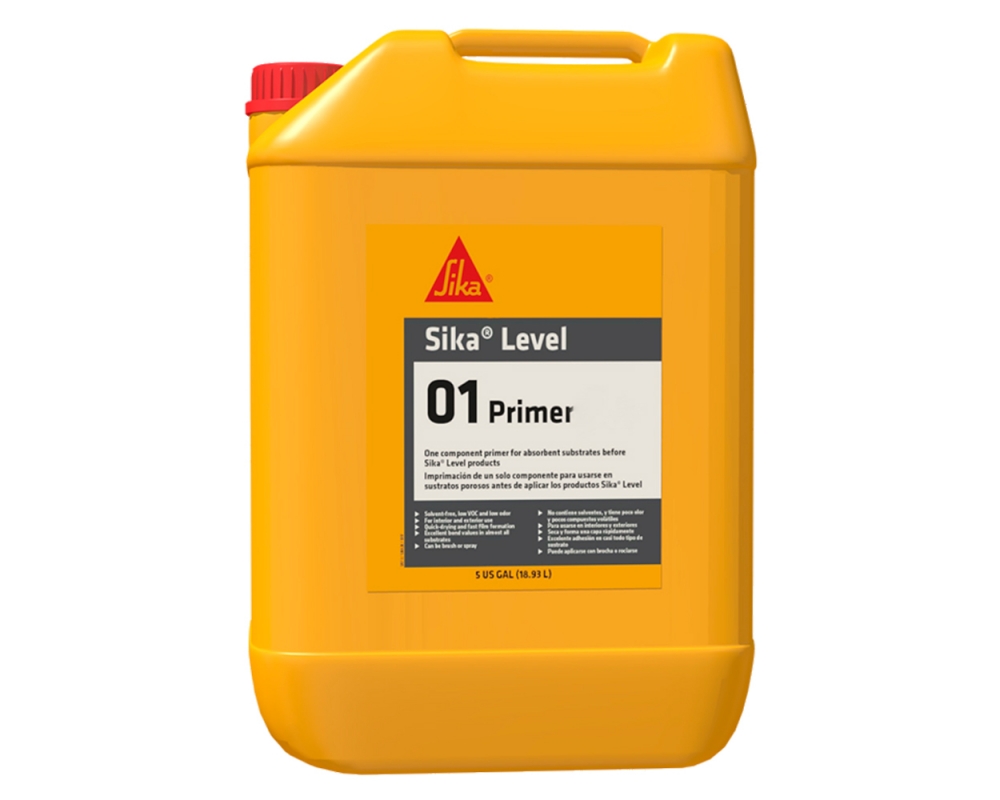 Imprimación y sellador acrílico Sika Level-01 Primer bote 5kg Imprimación y sellador acrílico Sika Level-01 Primer bote 5kg