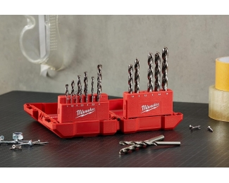 Estuche de 19 brocas metal Milwaukee Thunderweb HSS-G 1-10