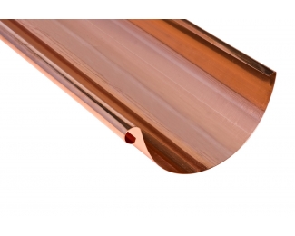 Canalón redondo de cobre 3m Ø333x0,6mm