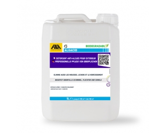 Detergente anti-verdin antialgas para exteriores Fila Algacid 5L