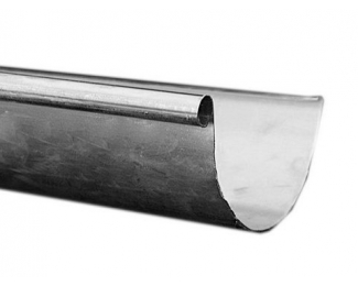 Canalón redondo zinc 3m Ø333x0,6mm
