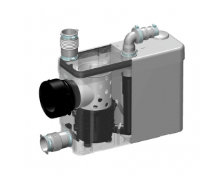 Triturador sanitario oculto en pared SFA Sanipack