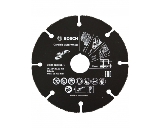 Disco de corte sierra multimaterial Ø115mm Bosch 2608623012