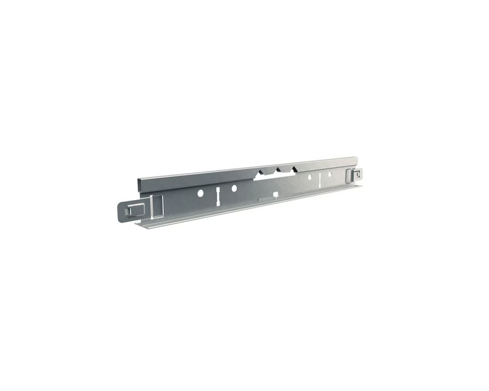 Perfil primario Chicago Metallic T24 click y gancho L3600 blanco RAL 9003