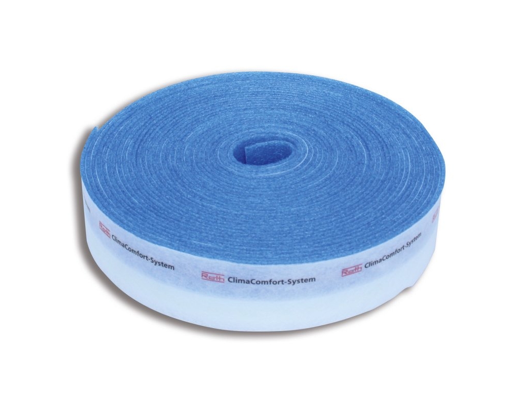 Tira perimetral autoadhesiva Roth ClimaComfort rollo 25m