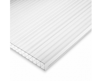 Policarbonato celular plano placa 6000x1050x16mm incoloro