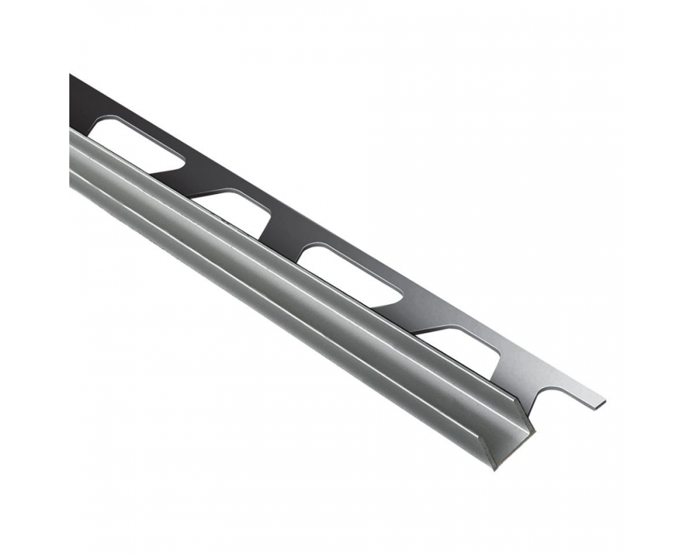 Perfil decorativo inox para recubrimienos cerámicos L2,5m Schluter DECO-SG-EB