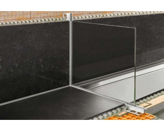 Perfil decorativo inox para recubrimienos cerámicos L2,5m Schluter DECO-SG-EB