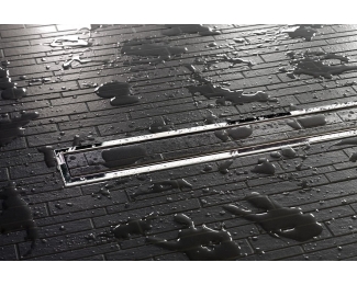 Rejilla con marco inox pulido hasta 19mm Schlüter KERDI-LINE-C KLCA19EP