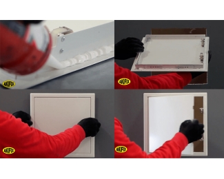 Trampilla metálica lacada 500x500mm Akifix NAMCP04