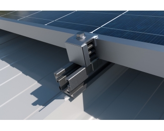 Perfil de aluminio para fijación ensamblada lateral Index PSE-C