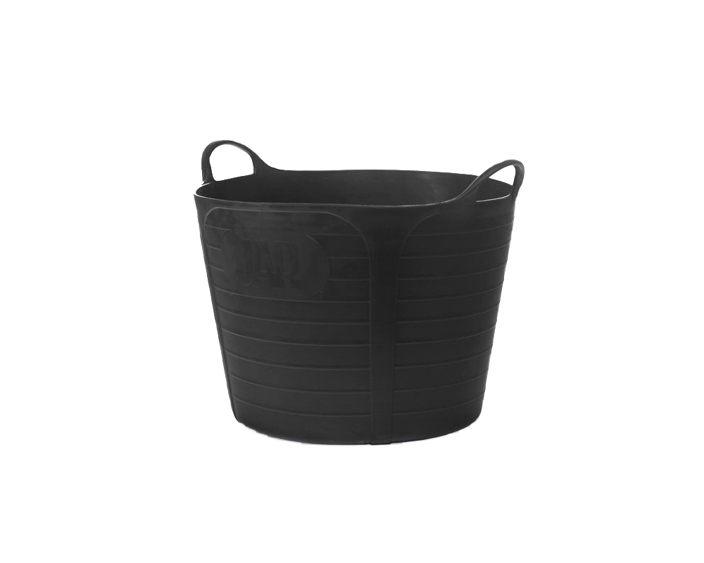 Capazo de plástico Classic negro 40L Jar 2012899