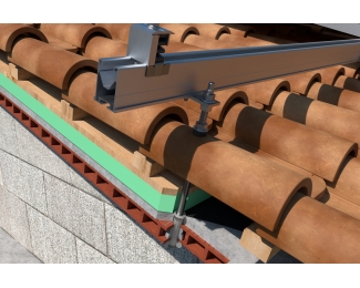 Espárrago regulable inox A2 para anclaje químico instalación placas solares Index KFS-RV