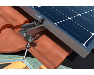 Espárrago regulable doble rosca inox A2 para instalación de placas solares Index KFS-MA