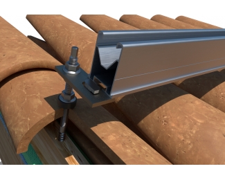 Espárrago regulable con autorroscante inox A2 para instalación de placas solares Index KFS-AU
