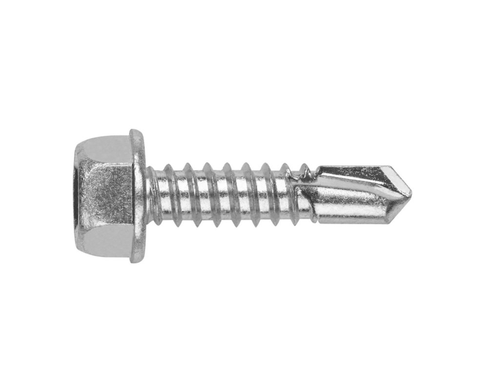 Tornillo autotaladrante cabeza hexagonal inox A2 Index DIN-7504-K A2