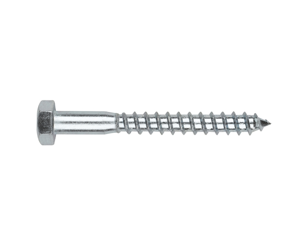 Tornillo barraquero rosca madera inox A2 Index DIN-571 A2
