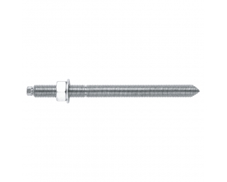 Espárragos con tuerca y arandela inox A2 para anclaje químico Index EQ-A2