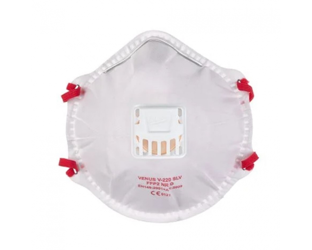 Mascarilla FFP2 con válvula (10 uds.) Milwaukee 4932478548