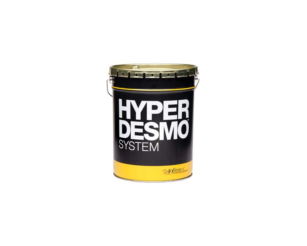 Membrana líquida de poliuretano rojo teja Hyperdesmo Classic bote 1 kg
