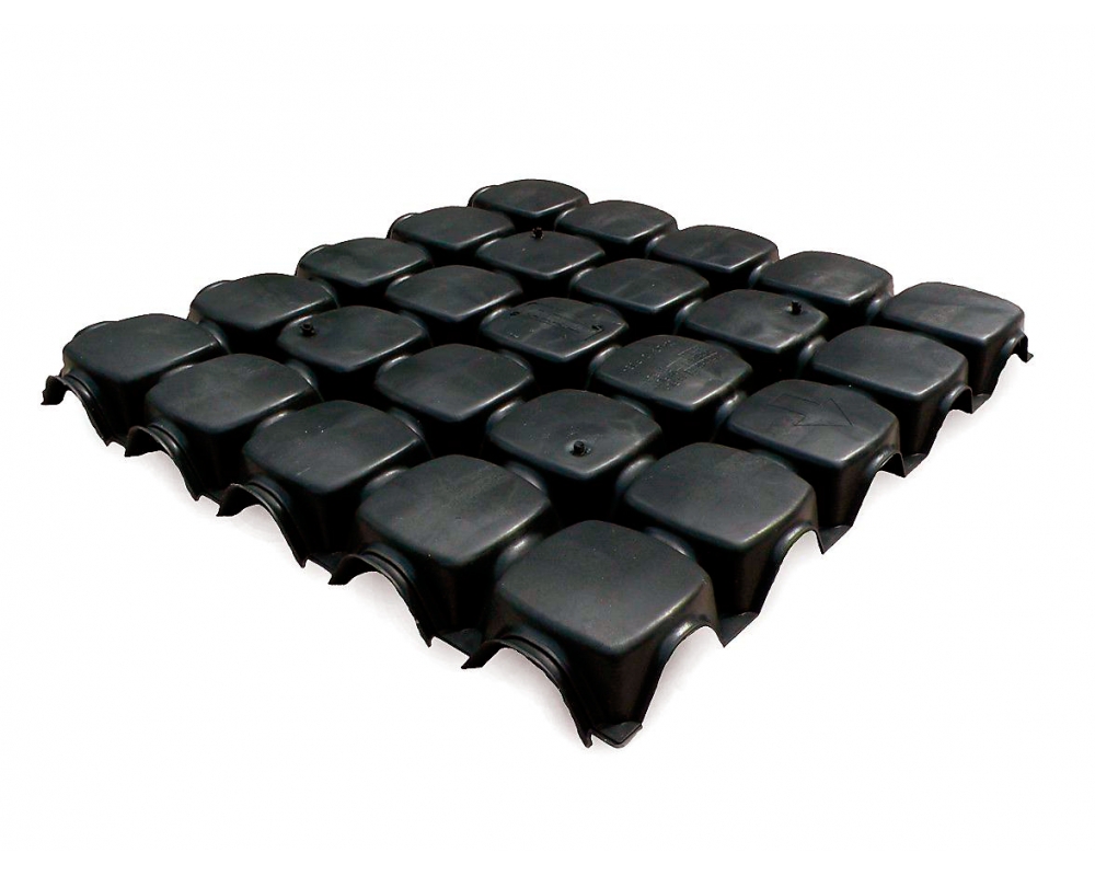 Casetón para encofrado sanitario de polietileno 50x50x5 cm Guttadrytek Mini