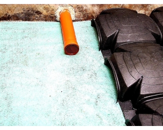 Casetón para encofrado sanitario de polietileno 50x50x10 cm Guttadrytek Mini