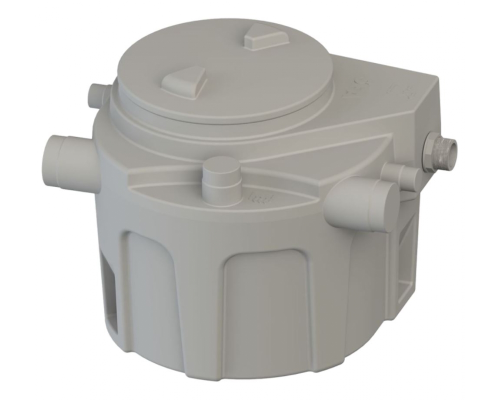 Estación de bombeo a sotrerrar para aguas residuales SFA Sanifos 110 trituradora