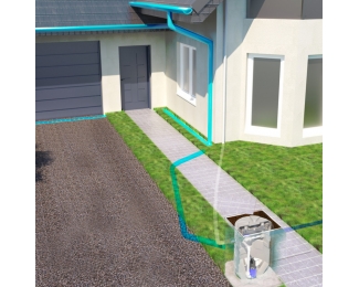 Estación de bombeo a sotrerrar para aguas grises y ligeramente cargadas SFA Sanifos 280 ZPK 40 A