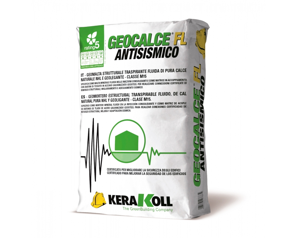Malla Kerakoll Geocalce FL Antisismico saco 25kg