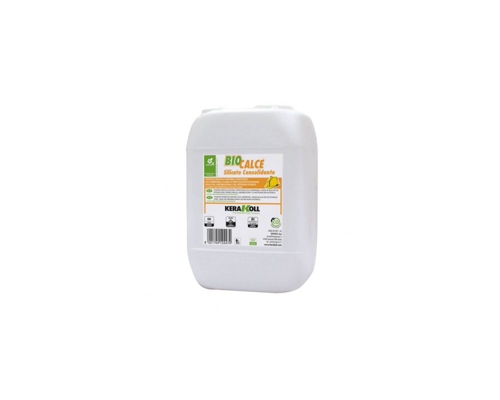 Fijador Kerakoll Biocalce Silicato Consolidante bidón 10L