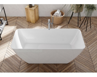 Bañera de diseño rectangular Kinedo Iconik R160