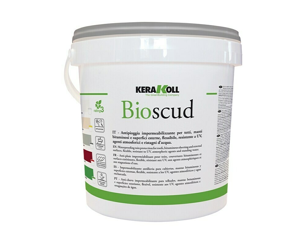 Membrana líquida Kerakoll Bioscud blanco RAL 9010 bote 20kg