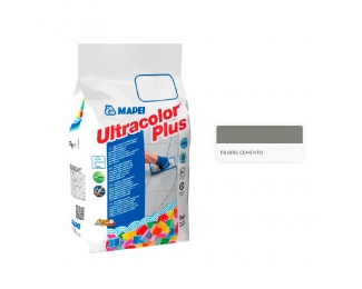 Mortero para juntas Mapei Ultracolor Plus 113 Gris Cemento 5kg