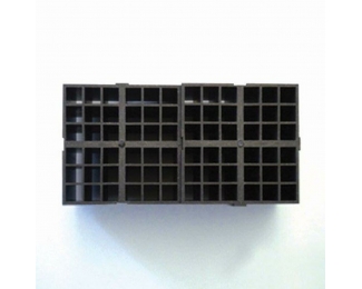 Rejilla de ventilación intumescente 100x100x80mm Promastop-IM Grille (caja 8 uds.)