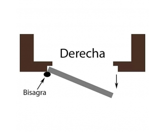 Puerta trastero ventilada 875x2035mm empujar derecha Novoferm Super Plus