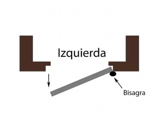 Puerta trastero ventilada 875x2035mm empujar izquierda Novoferm Super Plus